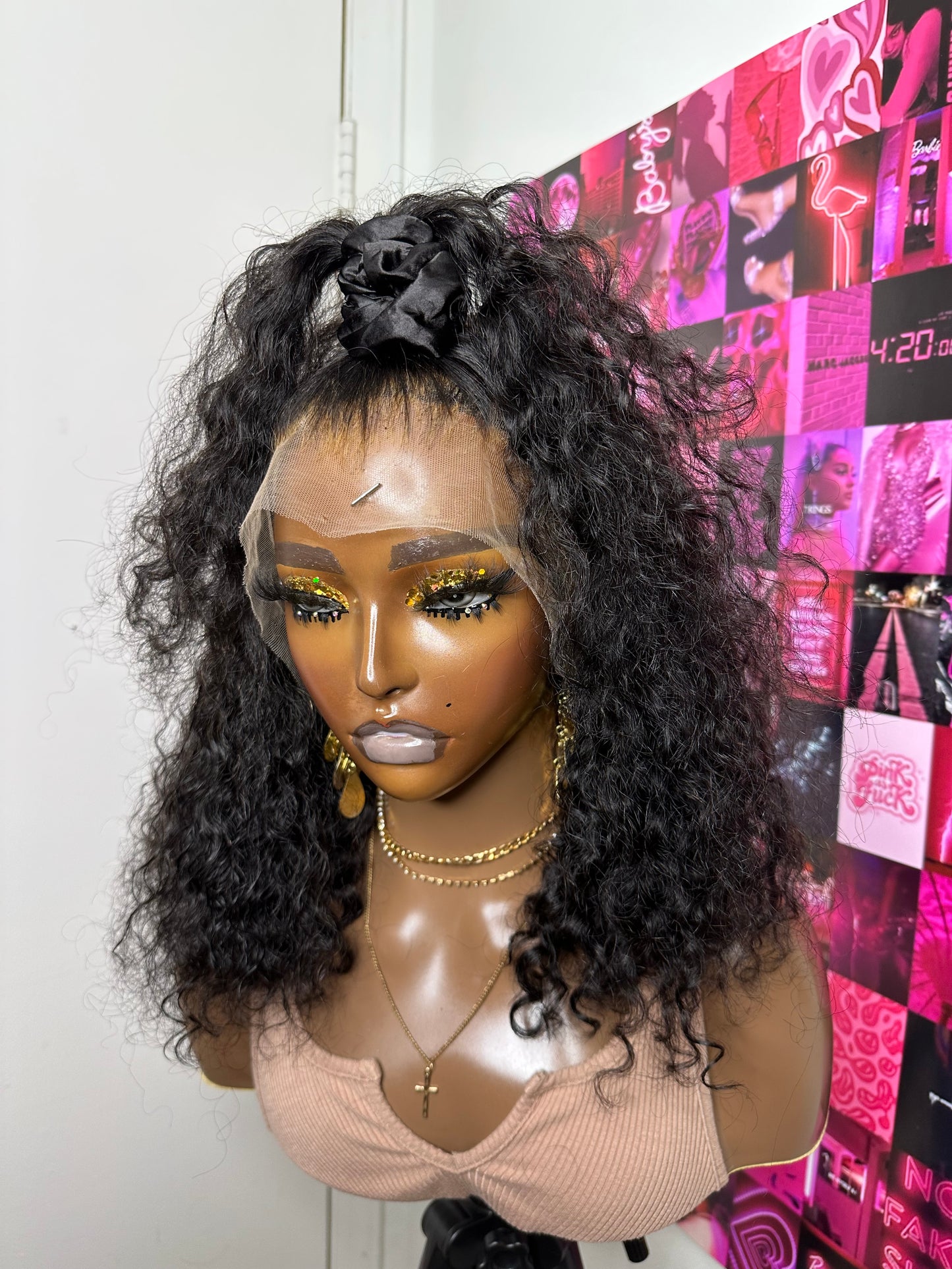 13x4 Full Lace frontal bob wig in water wave