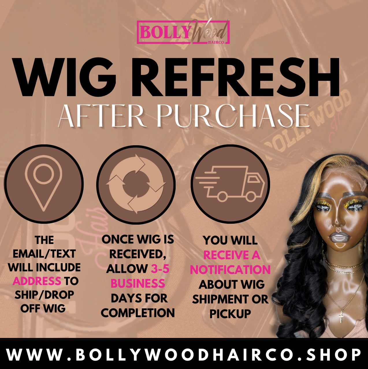 Wig revamp/refresh/customization instructions