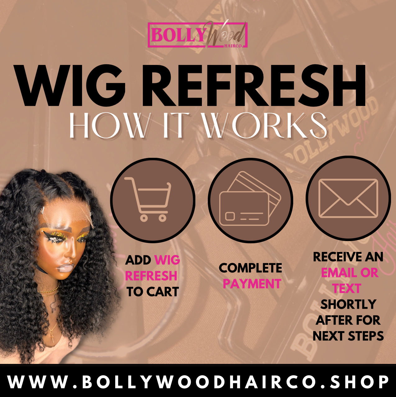 Wig revamp/refresh/customization instructions
